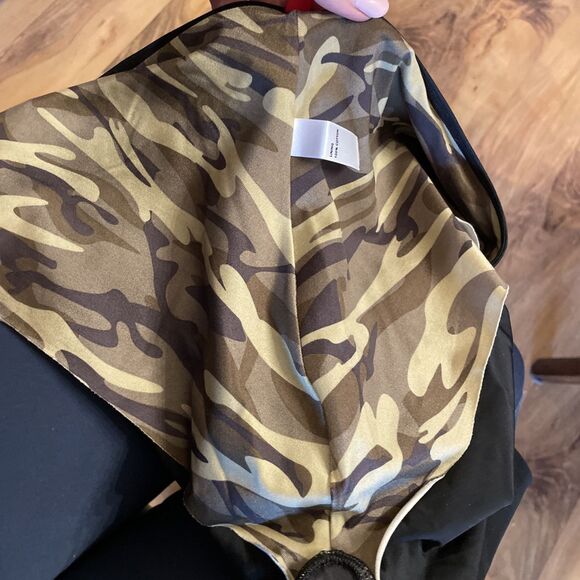 Spanx Black Ultra High Waisted Shaper Tummy Slimming Shorts Camo Liner Large - Picture 7 of 7